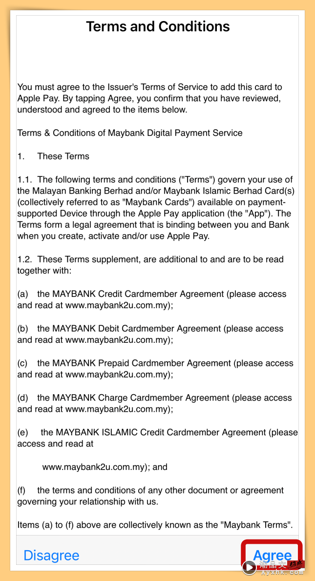 Tips I Apple Pay登陆马来西亚！教你8个步骤添加银行卡至Apple Wallet！ 更多热点 图7张